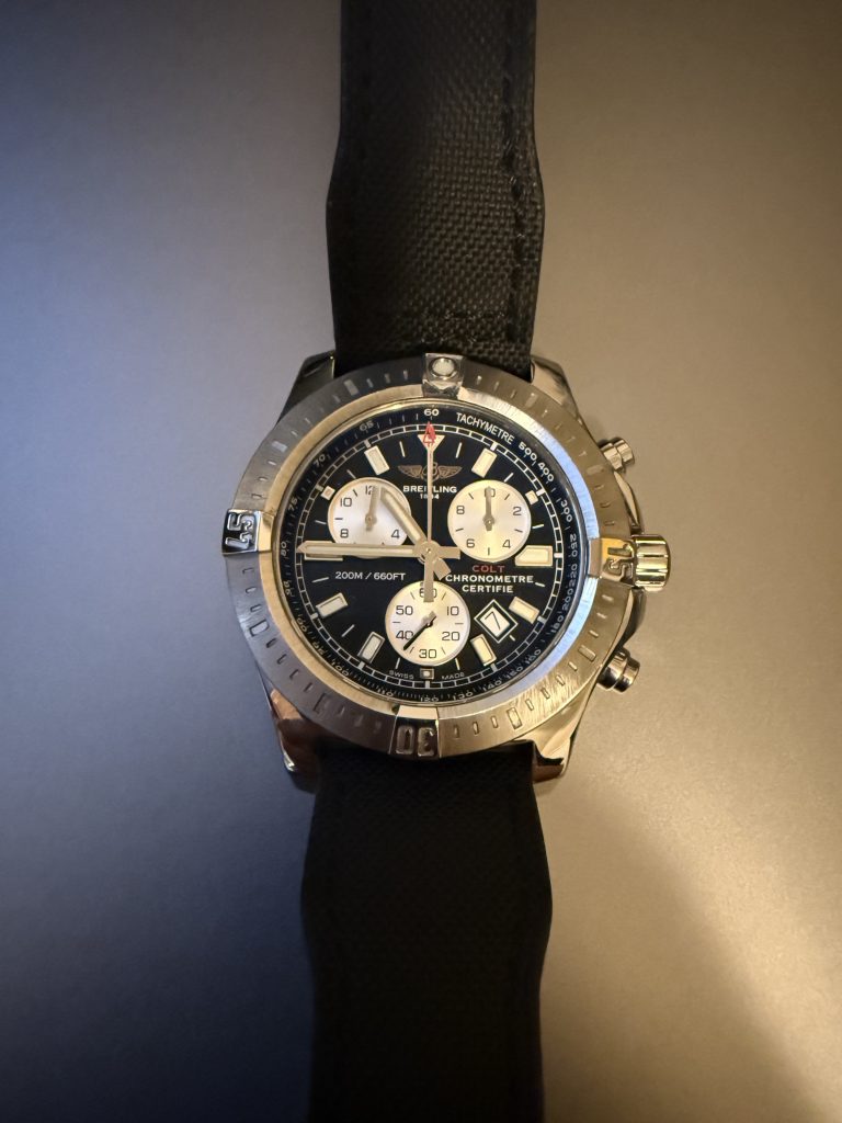 Breitling Colt Chronograph A7338811/BD43 Steel Black 44mm